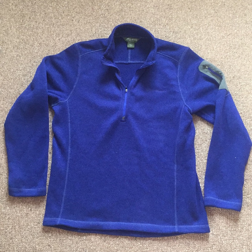 NWOT Eddie Bauer Fleece Quarter Zip